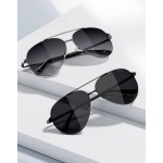 Passon lunettes de soleil homme conduite polariseur pilote lunettes de soleil anti-uv marée PZ8009