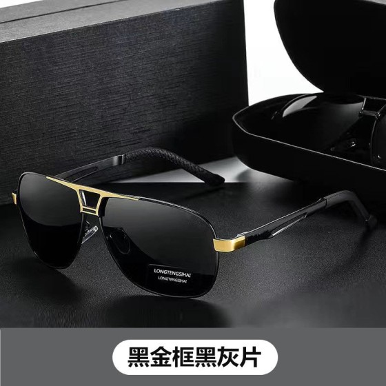 Jour et nuit lunettes de soleil homme protection uv driver drive drive hd polarisation vision nocturne lunettes de soleil dragon
