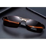 Cook shark 2025 new shadow lunettes homme driving driver changement de couleur polarisation lunettes de soleil protection uv