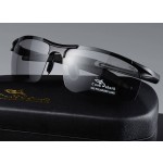 Cook shark 2025 new shadow lunettes homme driving driver changement de couleur polarisation lunettes de soleil protection uv