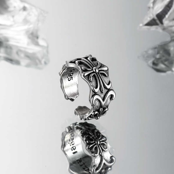 VOYAGE original ouvert bague homme branché pour hommes pour plankton homme vintage niche design premium sensation personnalité