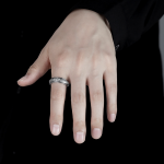 Wivphilippphilippine peut turnover niche anneau hommes tendance tendance tendance tendance tendance tendance tendance personnalité vintage index anneaux filles