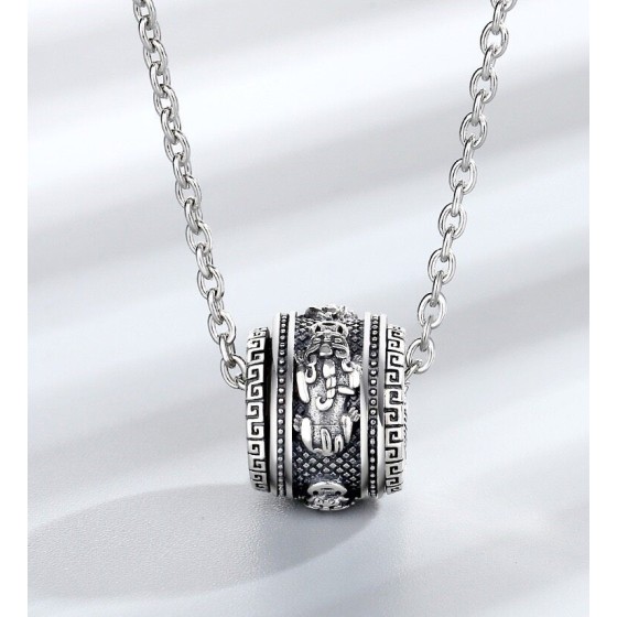 Ferdinand ferdinand transfert perle pendentif six mots vérité homme femme vintage collier marée niche minimaliste chandail titane acier