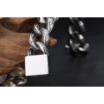 Mode vintage croix titane acier bracelet homme haut de gamme sens dominateur personnalité japonais coréen punk hipster basket-ball hipster main accessoires