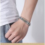 925 plaqué argent vintage wiliwilienne bracelet grossier homme domination tendance bracelet de personnalité