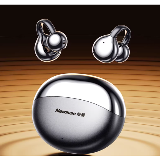 Newman 2025 nouveau airbone conduction bluetooth casque haute qualité sonore sans fil pas dans l\'oreille clip ouvert longue durée sans douleur