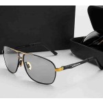 Jour et nuit lunettes de soleil polarisées pour homme lunettes de soleil anti-uv hd pêche conduite conduite lunettes de soleil