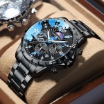 2025 nouvelle montre Suisse homme montre mécanique automatique multifonction imperméable homme boîte cadeau premium sense quartz