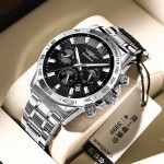 Noir samurai montres homme mécanique nouveau adolescent étudiant lycée marque positive top 10 imperméable homme montres de luxe