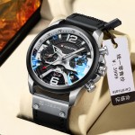 Montres mécaniques suisses multifonctionnelles pour hommes étudiants collège et lycée étudiants 2025 nouveau modèle haut niveau d\'apparence quartz pour hommes