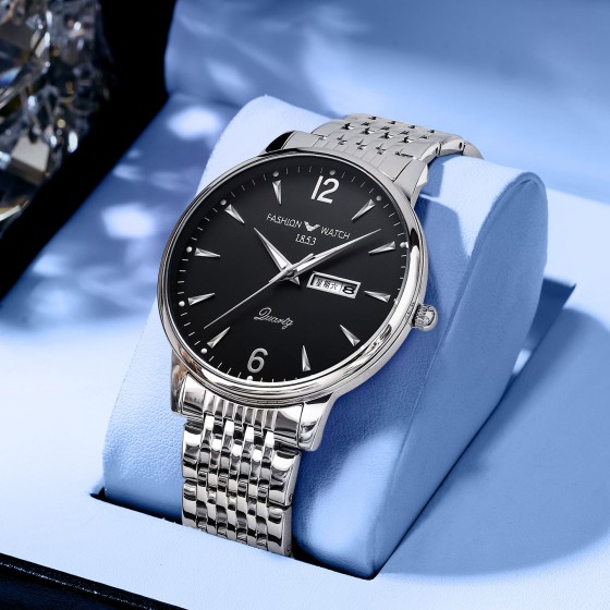 Swiss genuine mécanique montre homme automatique 2025 nouveau casual blu-ray imperméable à l\'eau lumineux bracelet en acier pour hommes