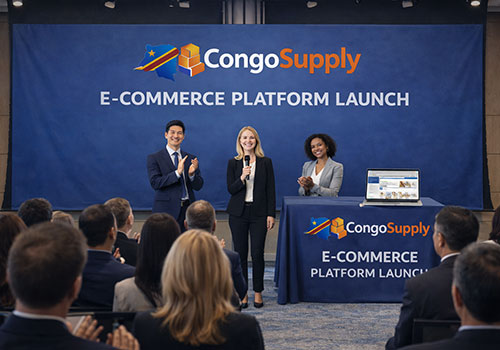Lancement officiel de la plateforme e-commerce transfrontalière CongoSupply